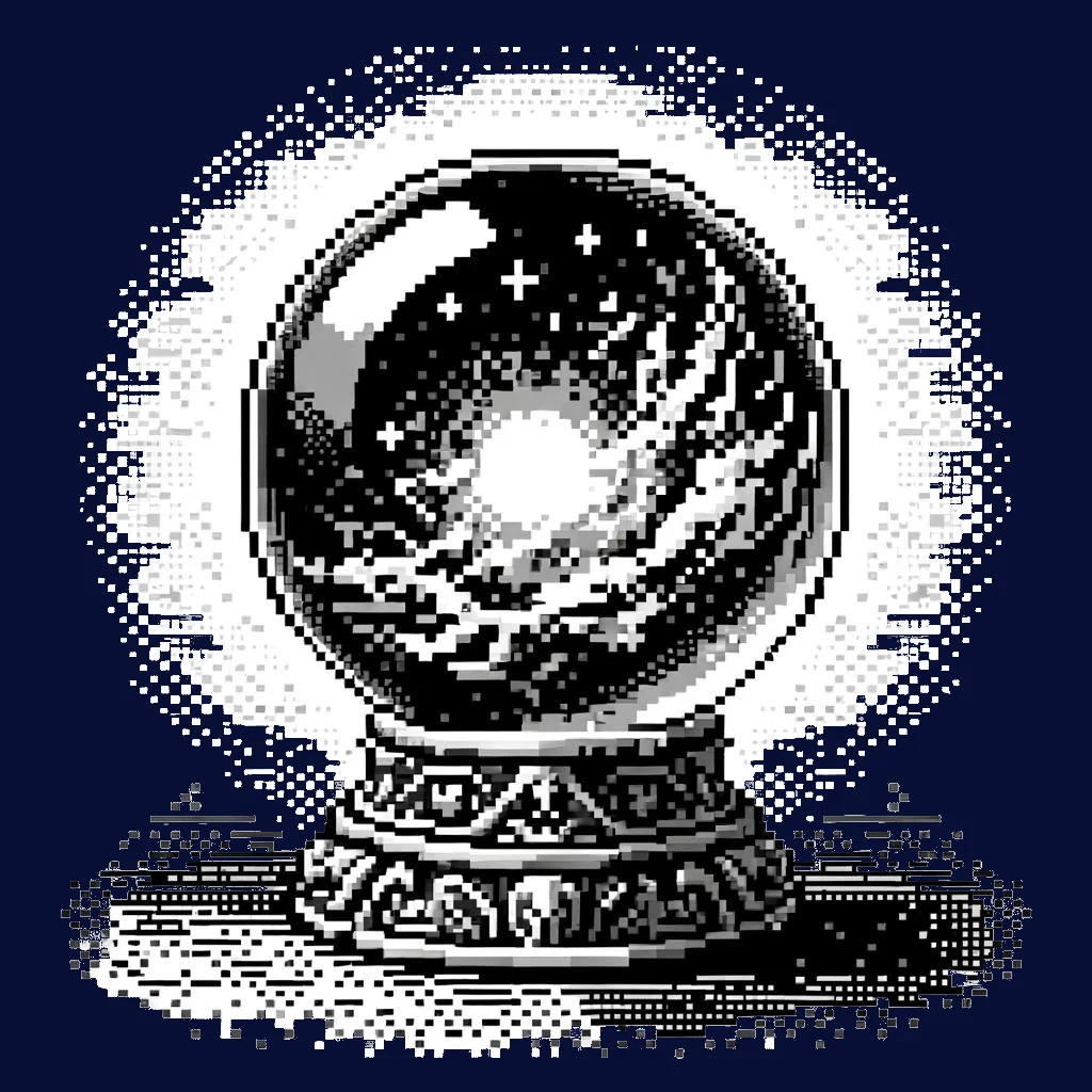 Pixel Oracle Crystal Ball - Inner Oracle Spiritual Tools